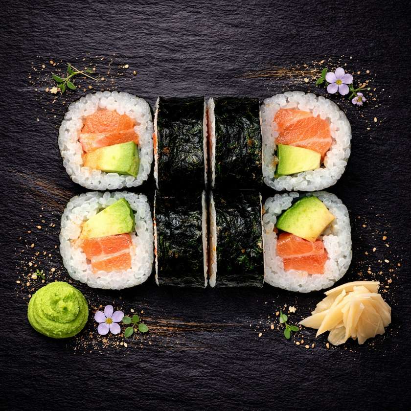 Futomaki Sake Avokádo