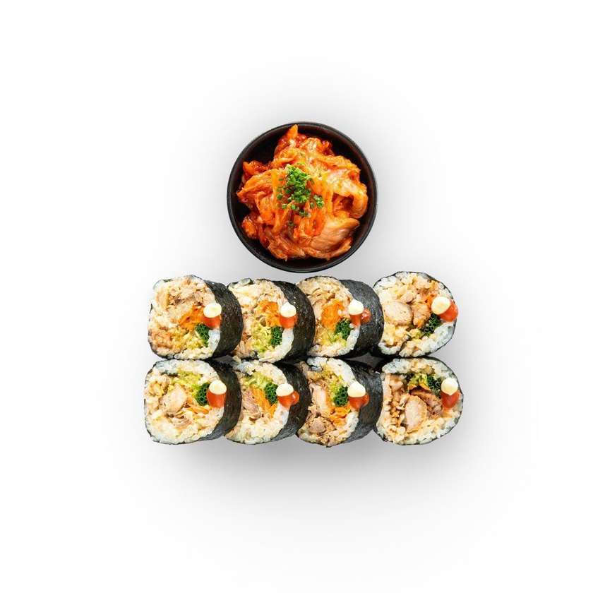 Kimbap kuřecí s kimchi