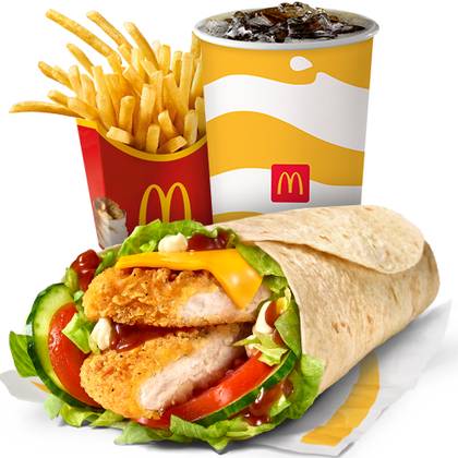 Meniu Maxi SICILIANO CHICKEN WRAP™