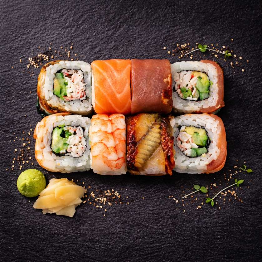 Rainbow roll