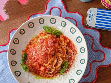 TAGLIATELLE AL POMODORO