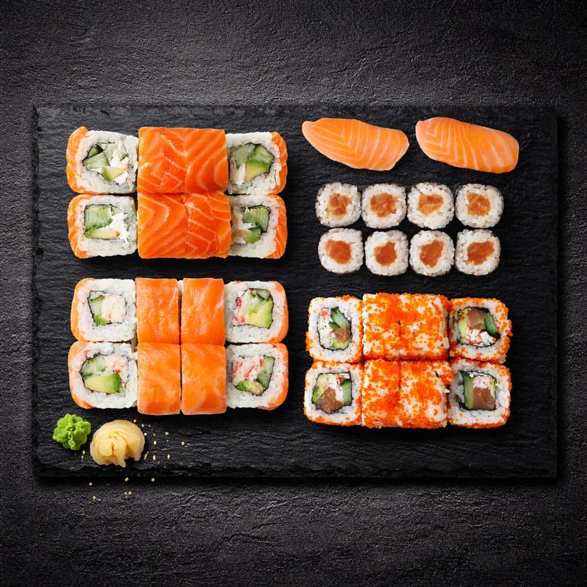 Salmon set – 34 ks