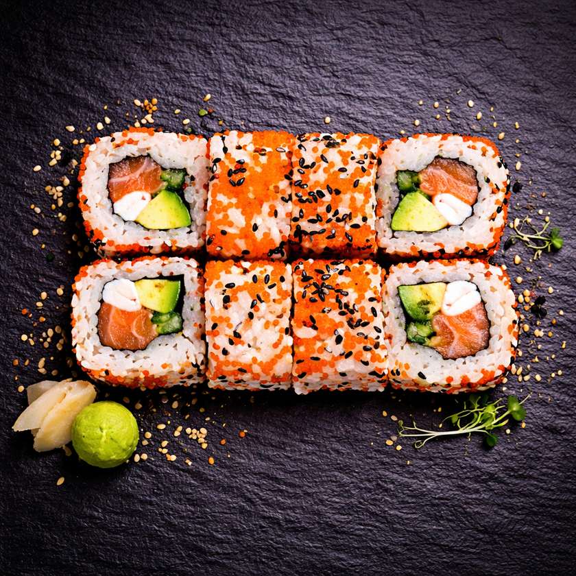 California Tiger roll