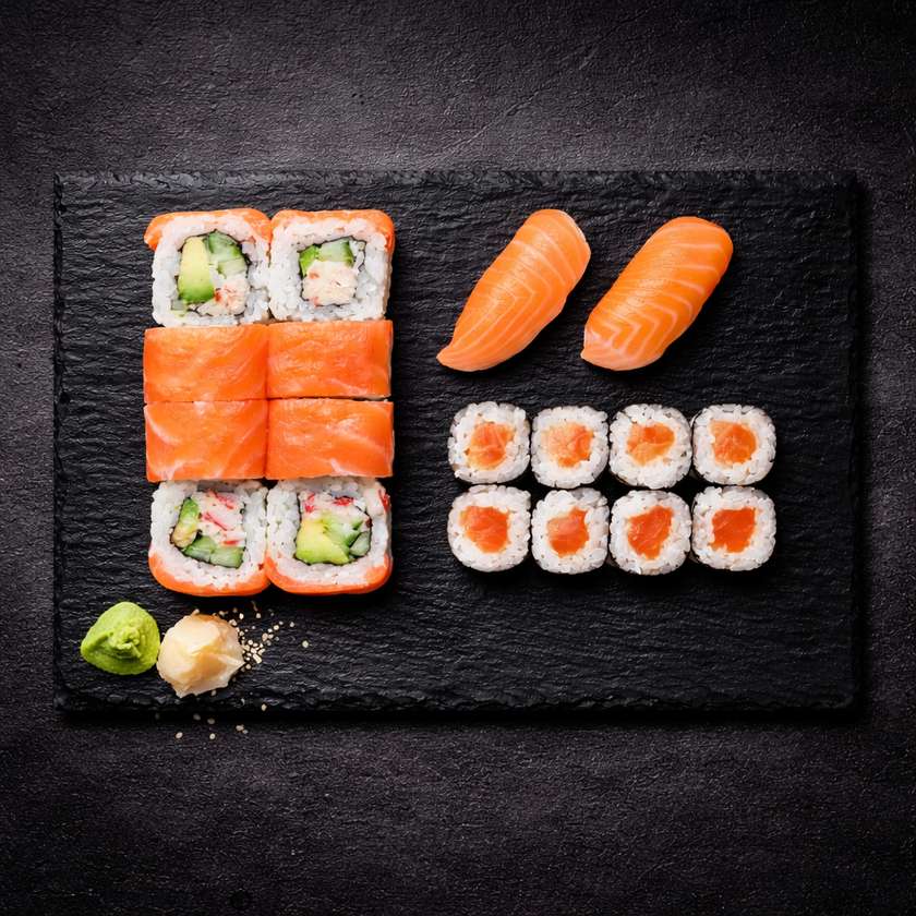 Salmon set mini – 18 ks