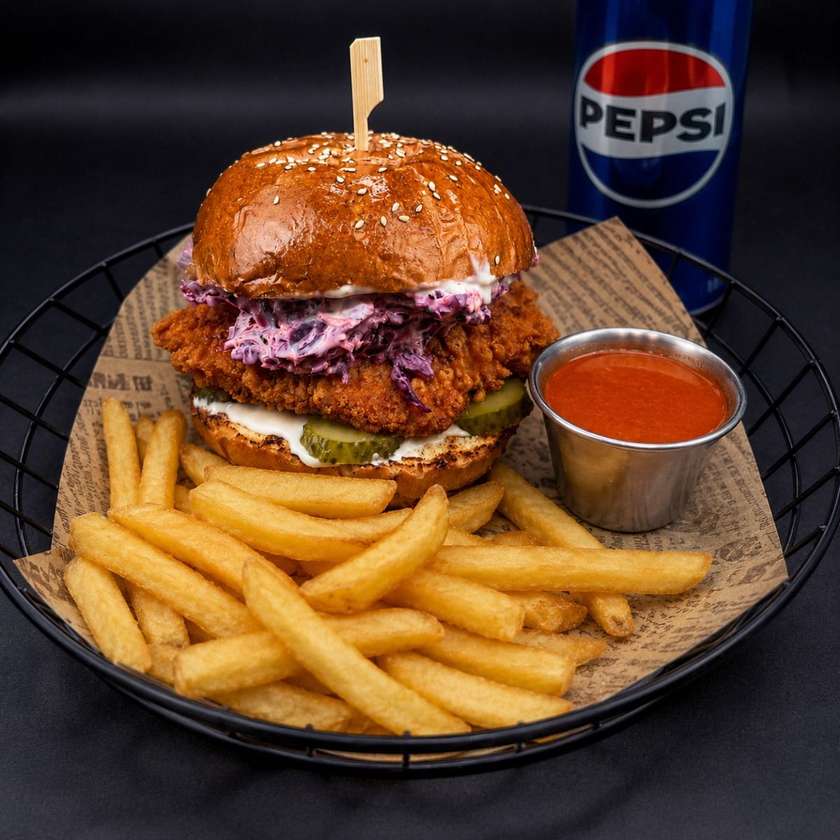 Combo Chicken Burger