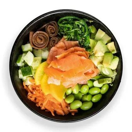 Poke Bowl s uzeným lososem 500g