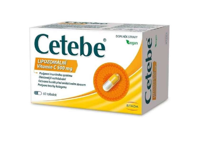 Cetebe Liposomal Vitamin C 500mg 60 Capsules