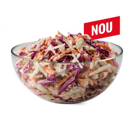 SALATA COLESLAW CU MIX LEGUME, SOS CREMOS CU LAMAIE 200G