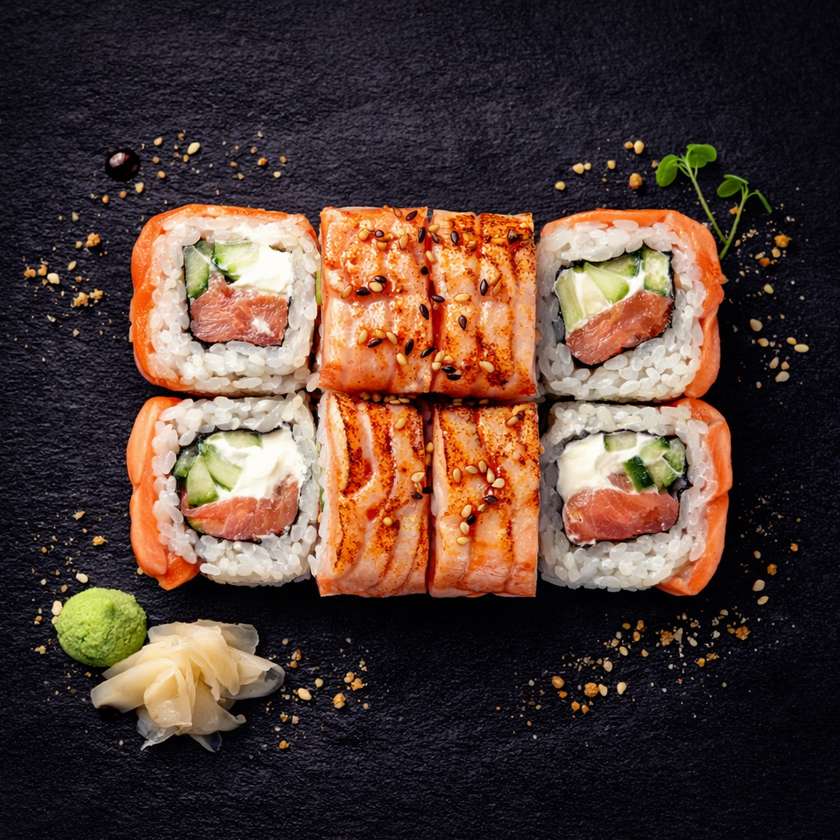 Smoky Salmon roll