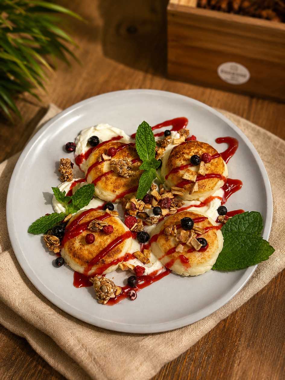 Classic Cottage Cheese Pancakes (Syrnyky)