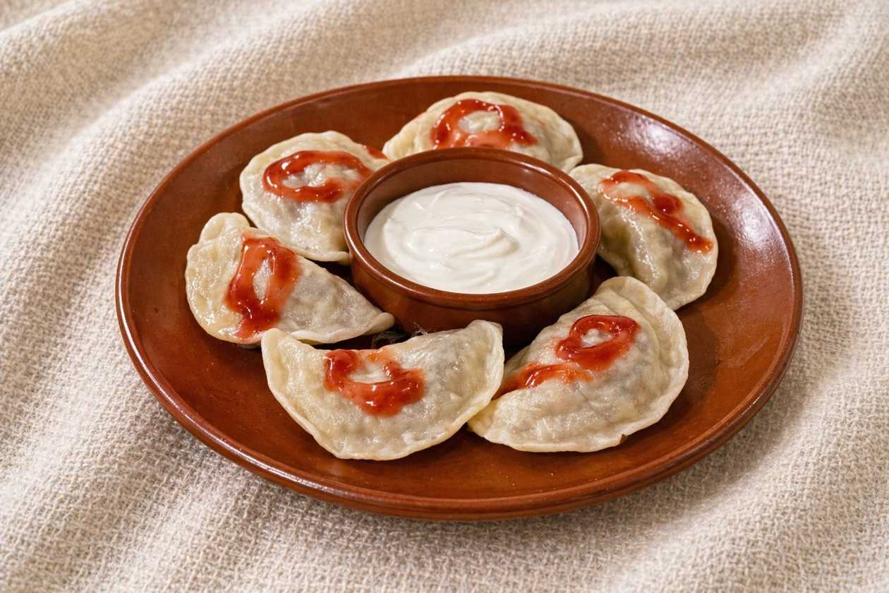 Sweet ukrainian varenyky
