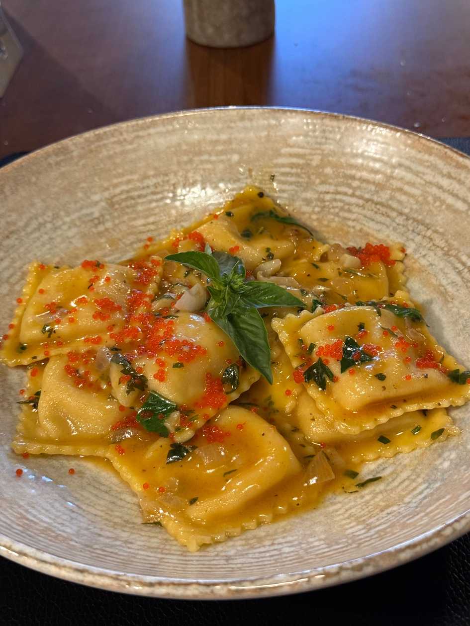 Ravioli Crab and Lobster