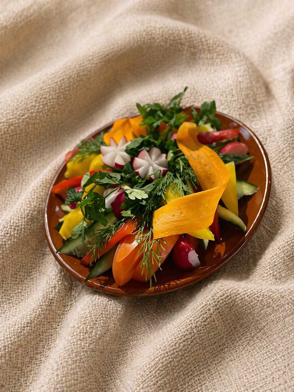 VEGETABLES FROM THE GARDEN