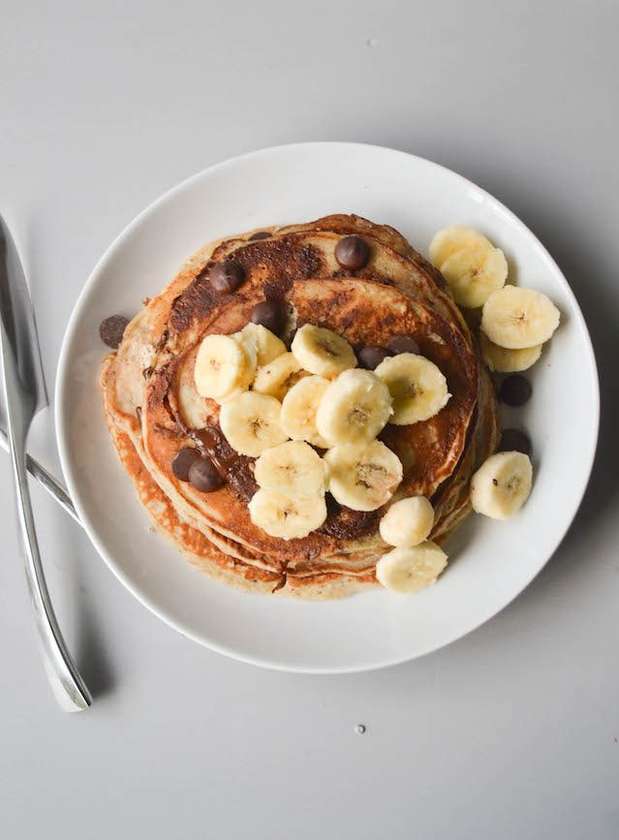 American Pancakes Banana & Nutella