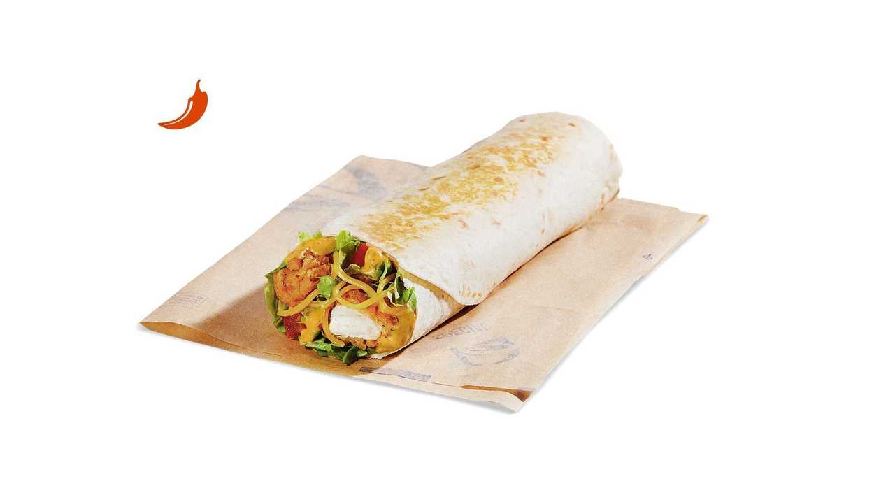 Crispy Chicken Burrito Honey Mustard ( produs picant )