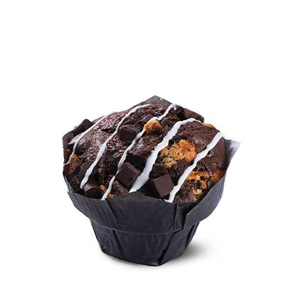 White and Black Chocolate Chip Muffin, 120 g