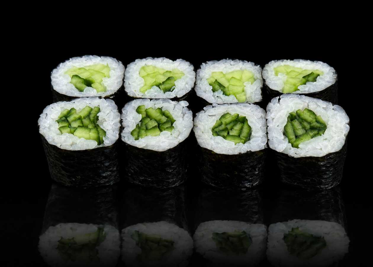 Hosomaki Cucumber and Philadelphia
