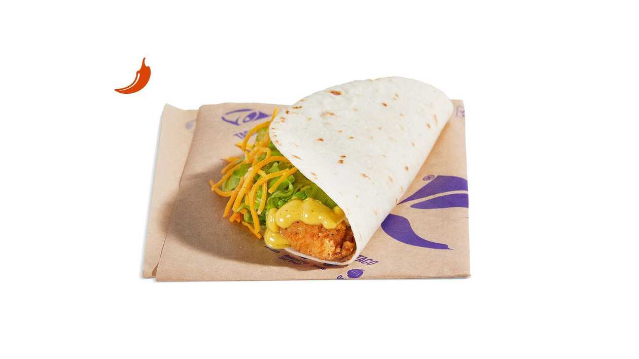 Crispy Chicken Taco Honey Mustard ( produs picant )