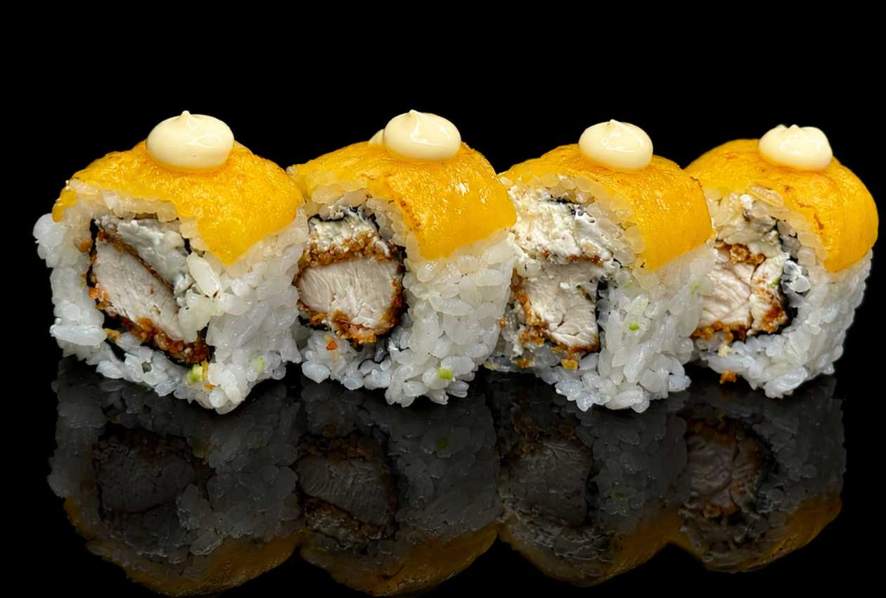 Uramaki Chicken Cheddar