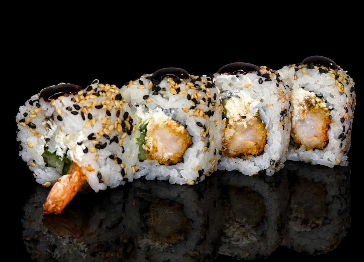 Sesame Shrimp Uramaki