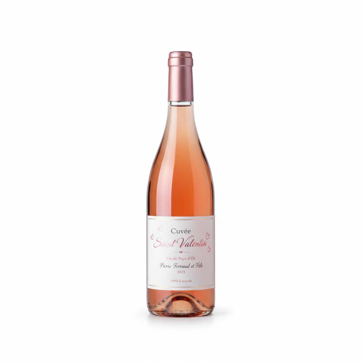 Saint Valentin Cinsault Rosé - Pays D'Oc - 2023