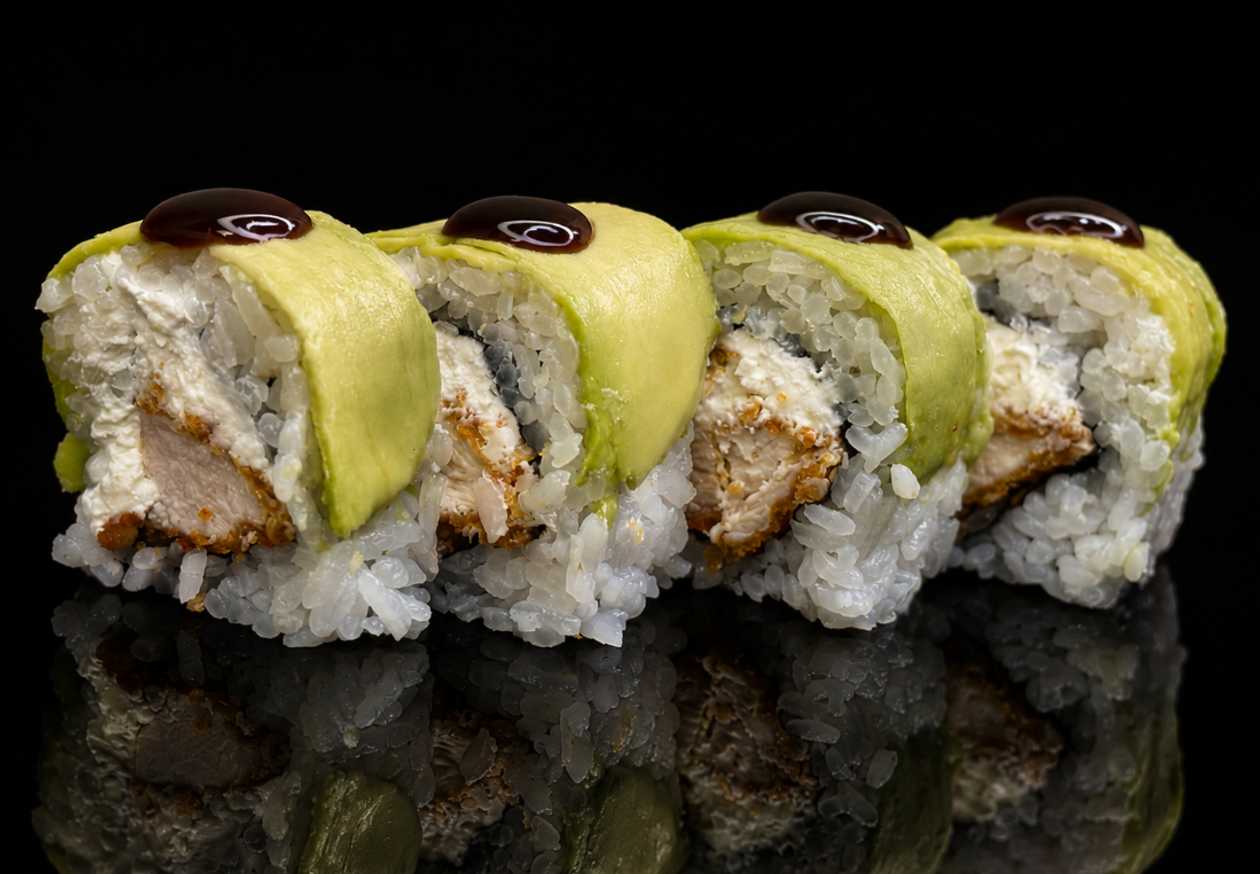 Uramaki Chicken Avocado