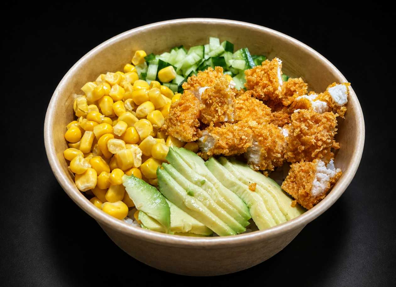 Poke Crispy Chicken