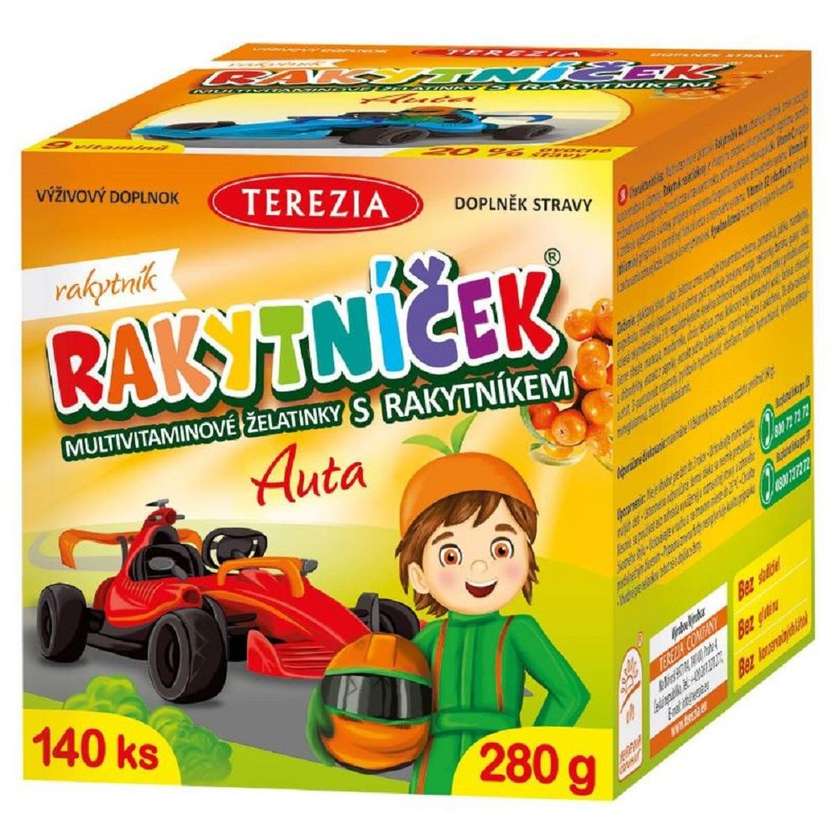 Sea Buckthorn Gummies 140 pcs Cars