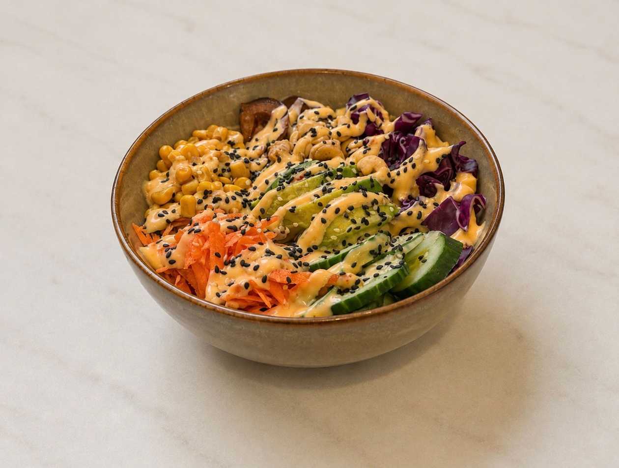 Avokádové PokeBowl