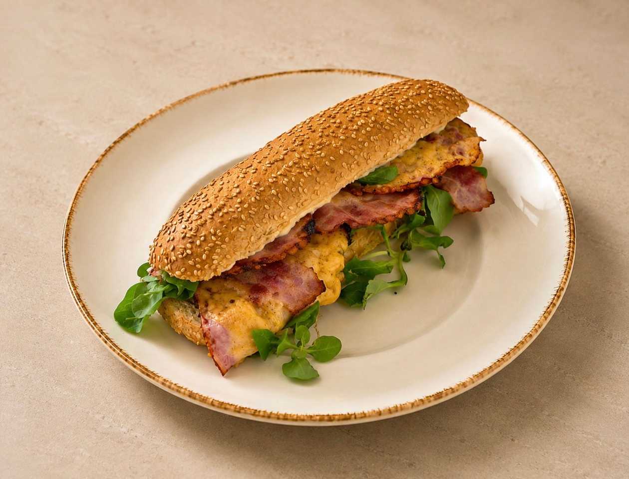 Bageta Cheese&Bacon