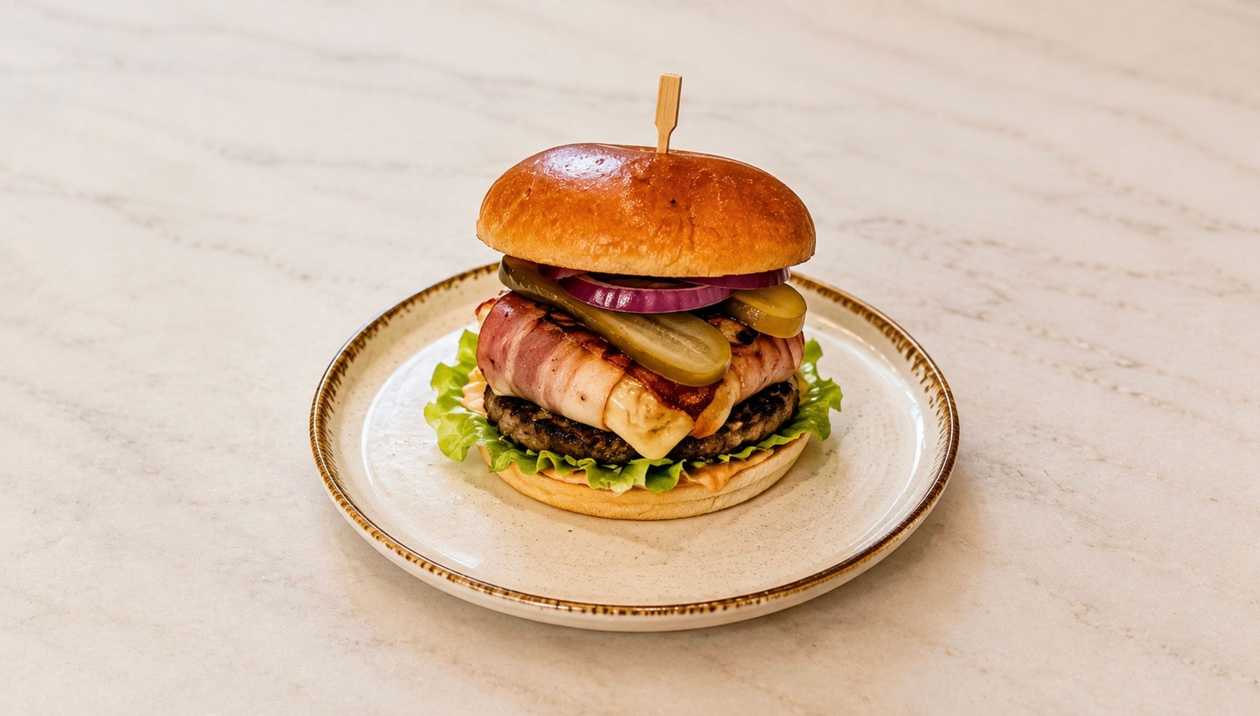 Camembert Burger
