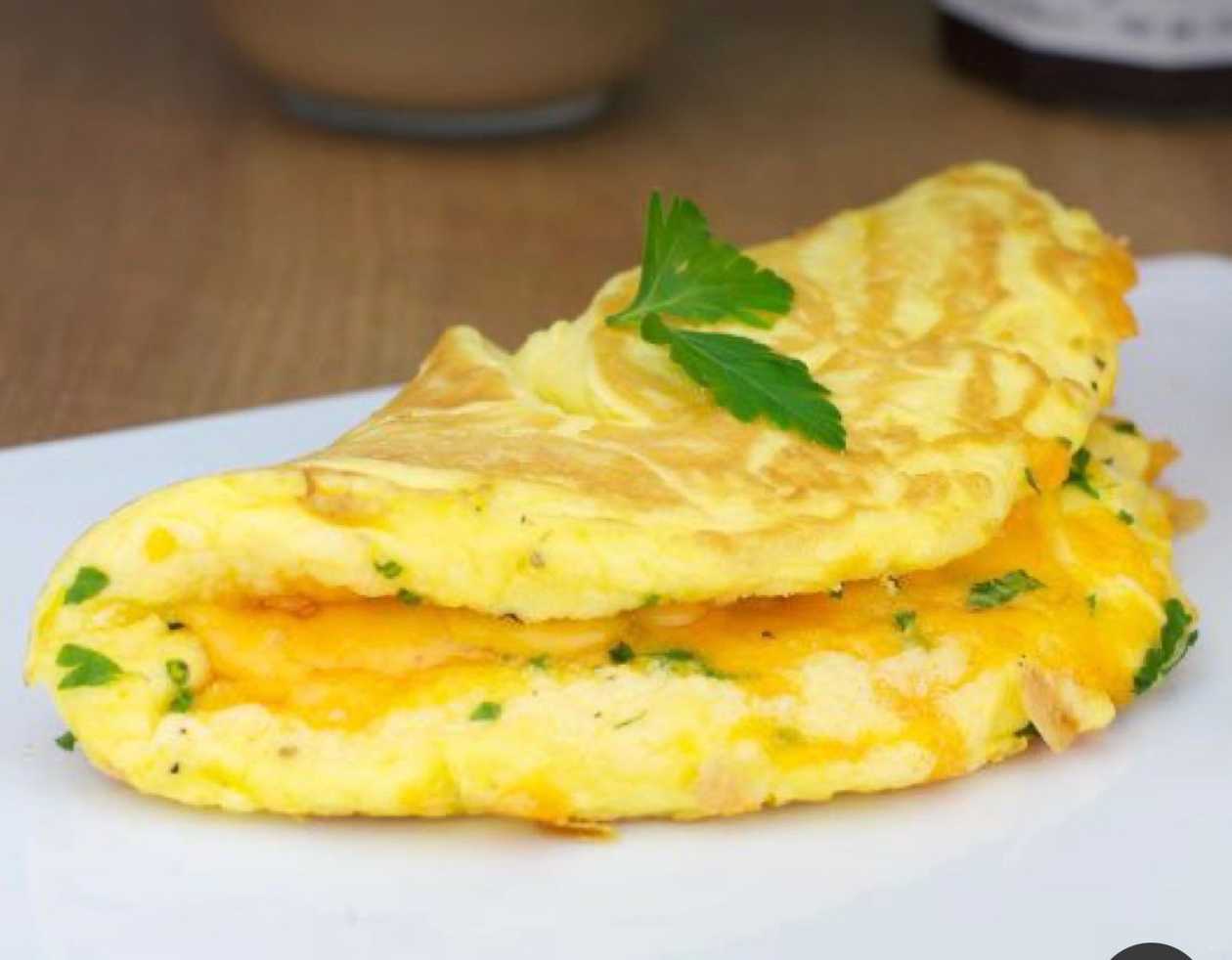 Simple omelette