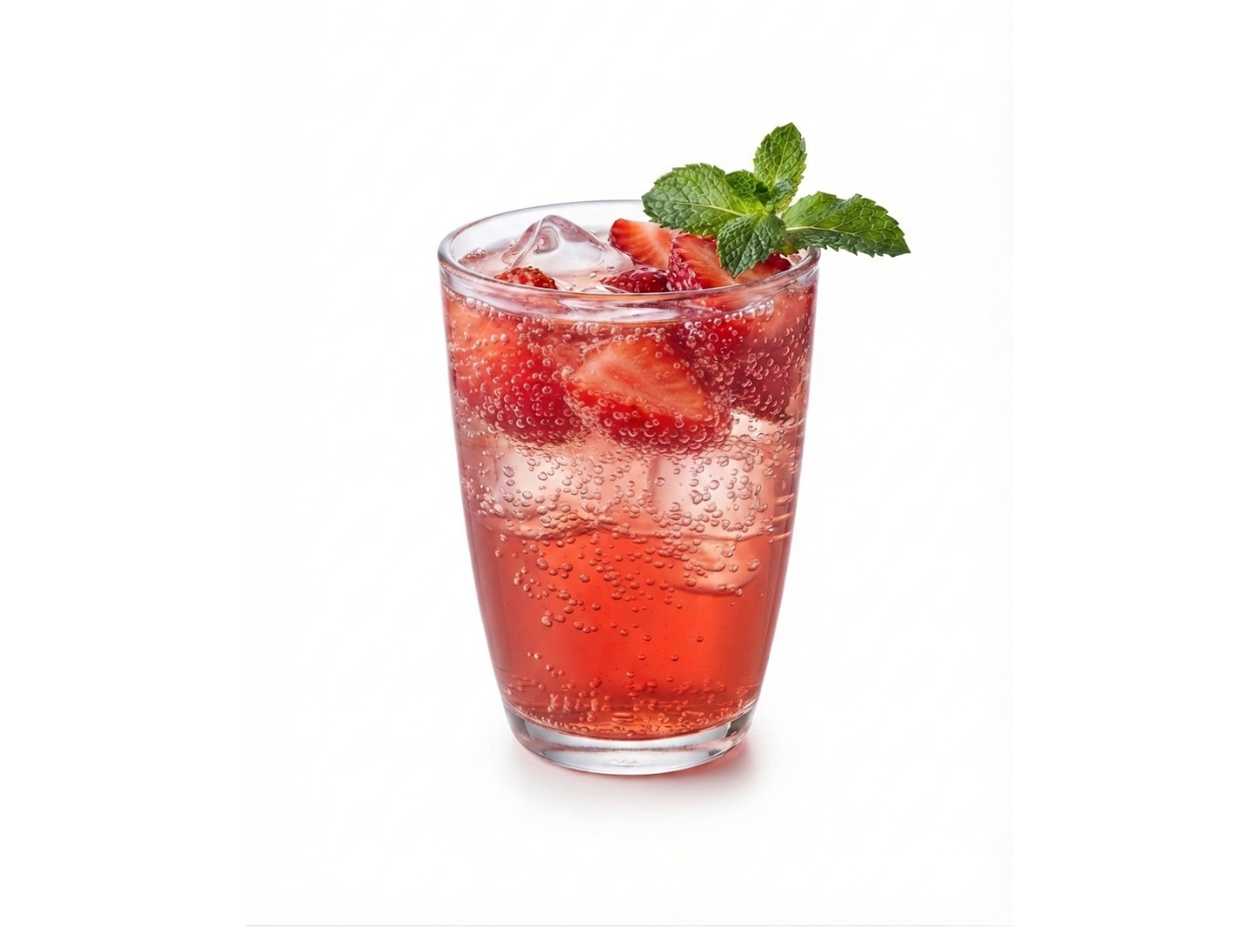 Jahodová domácí limonáda