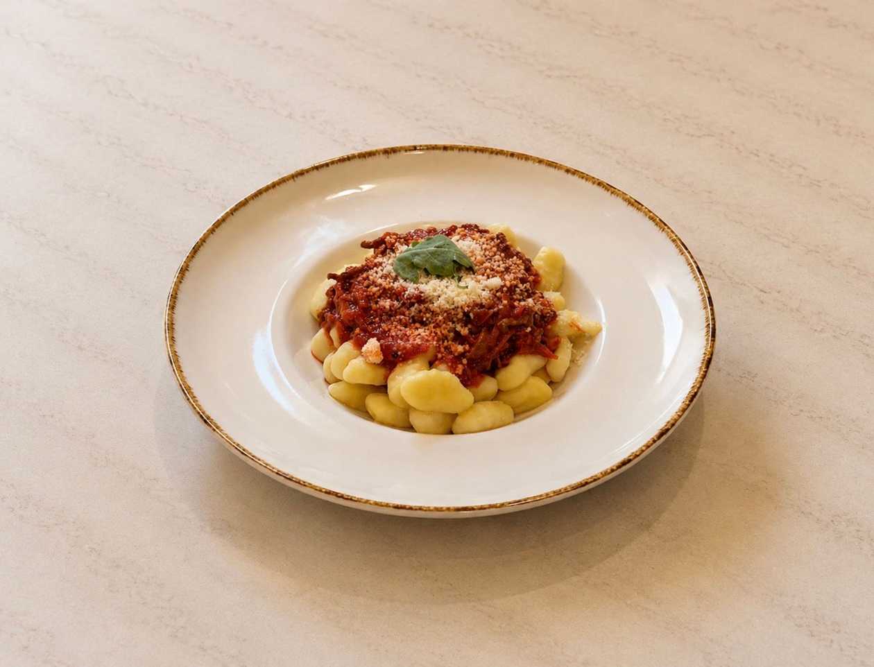 Gnocchi Bolognese