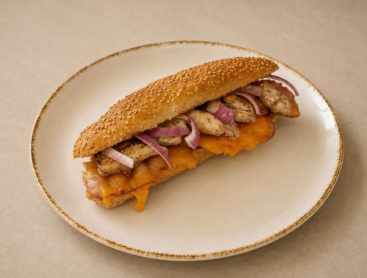 Bageta Chicken&Onion
