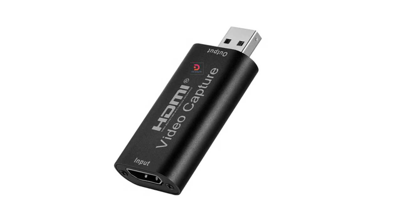 #51A#DM®4K/1080P-60Hz HDMI Video Capture Card Usb 2.0 – Black
