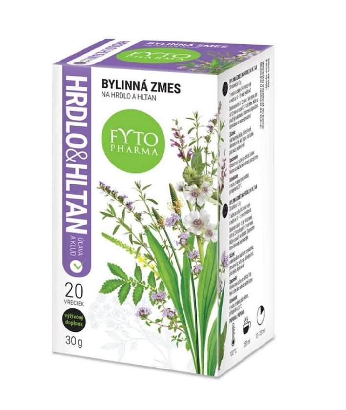 Herbal Mixture for Throat and Pharynx 20 Sachets Fytopharma