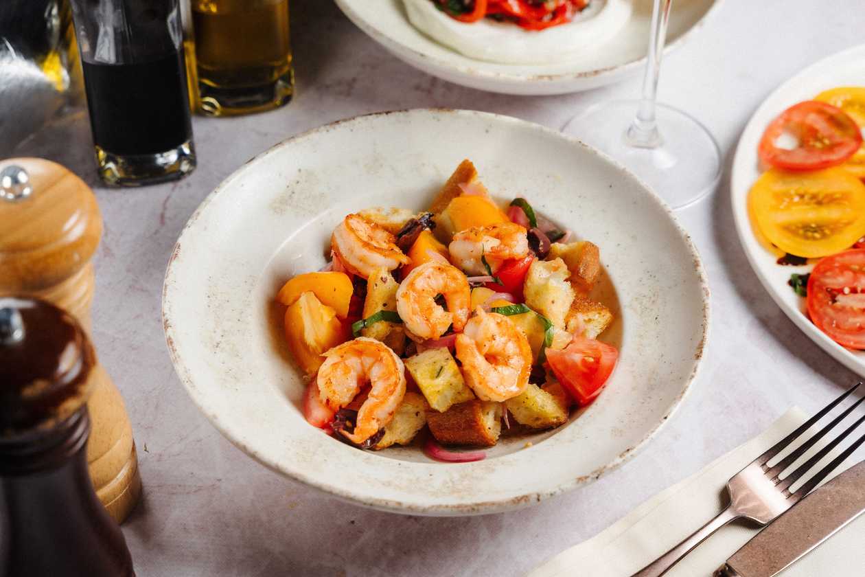 САЛАТ ПАНЦАНЕЛЛА З КРЕВЕТКАМИ | 380г