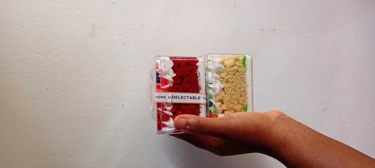 Set of 2 Cake tub(midi)