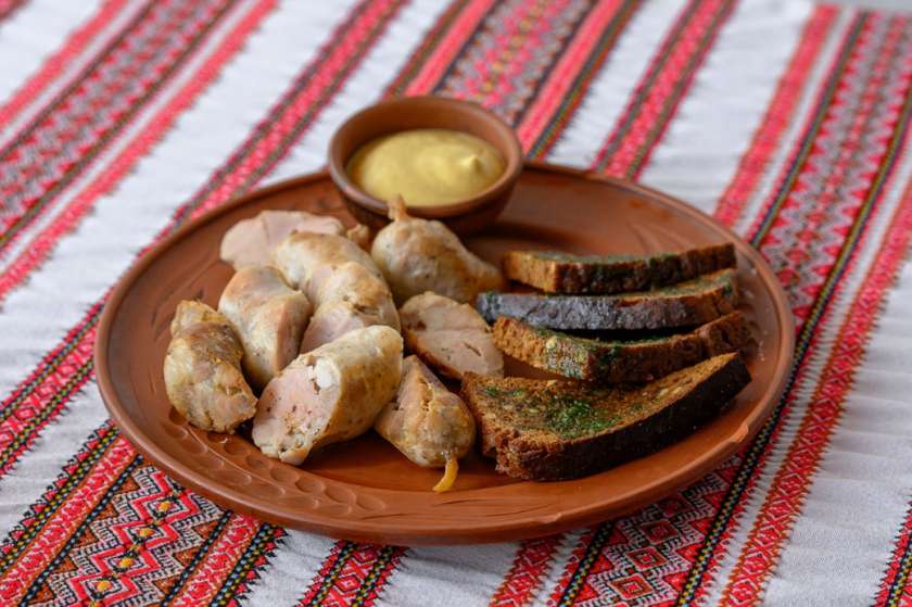 Homemade sausage