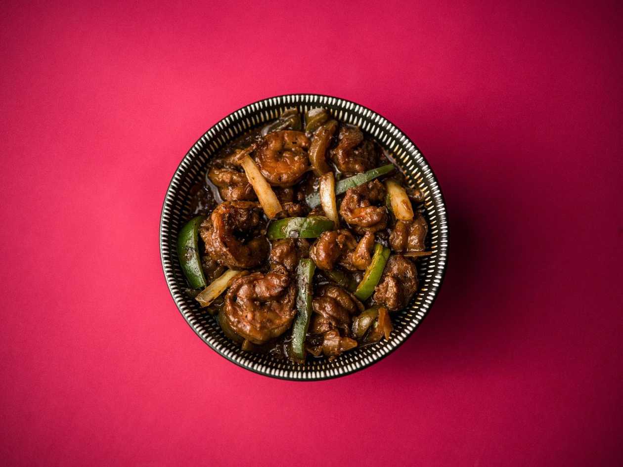 Prawns In Black Bean