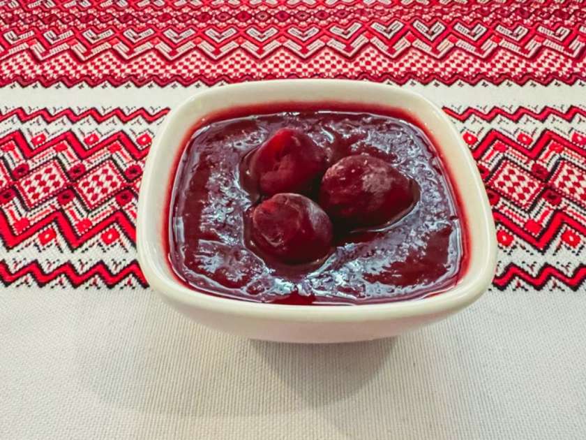 Homemade fruit jam