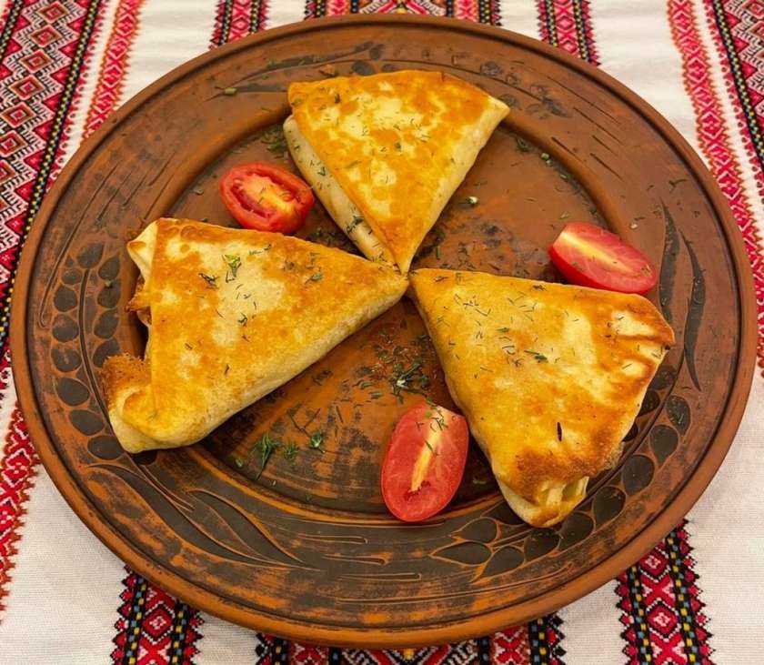 Benderiki with meat