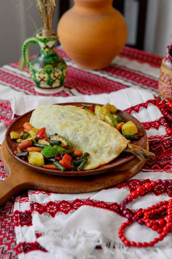 Baked dorado