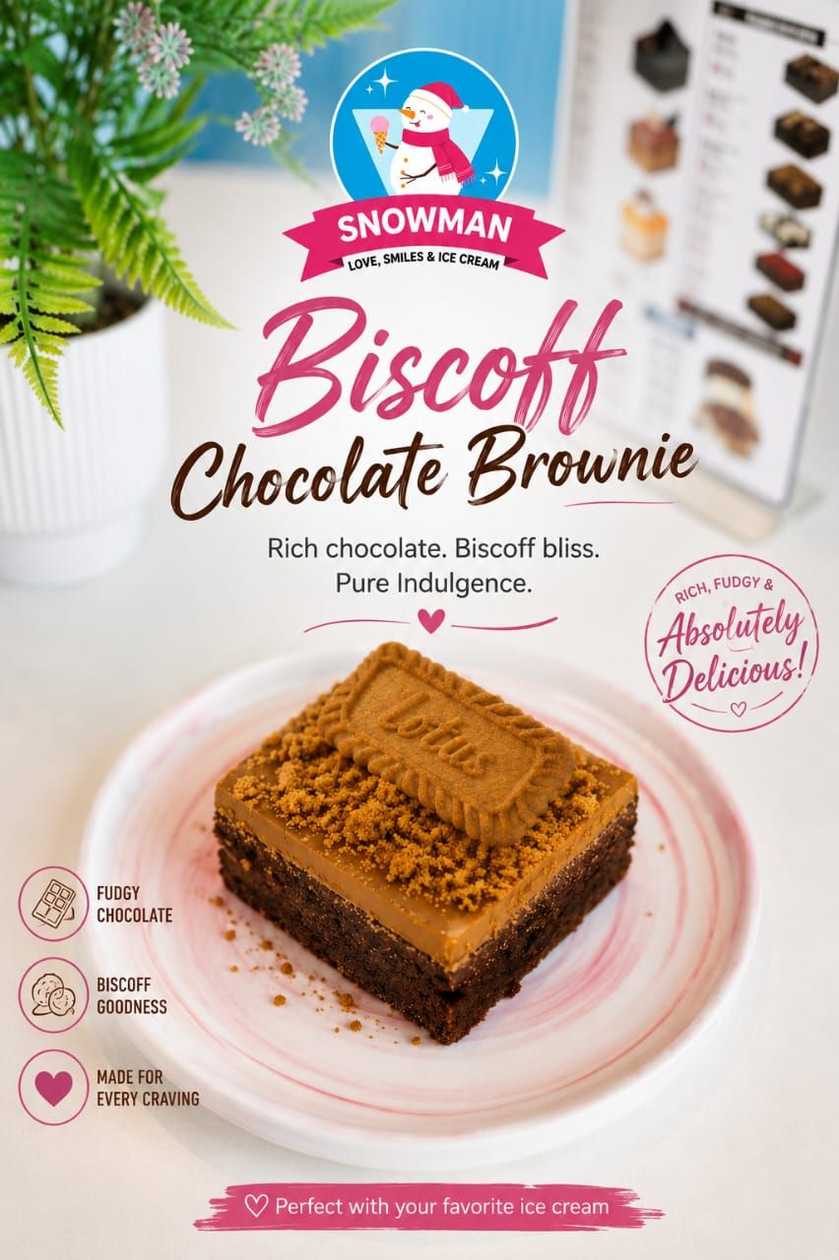 Biscoff Brownie