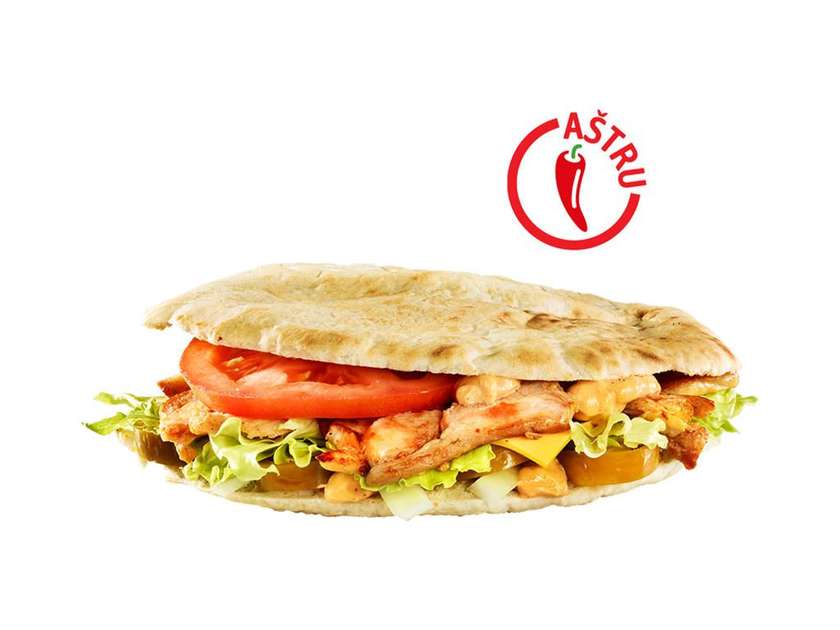 Chicken Kebab Burger