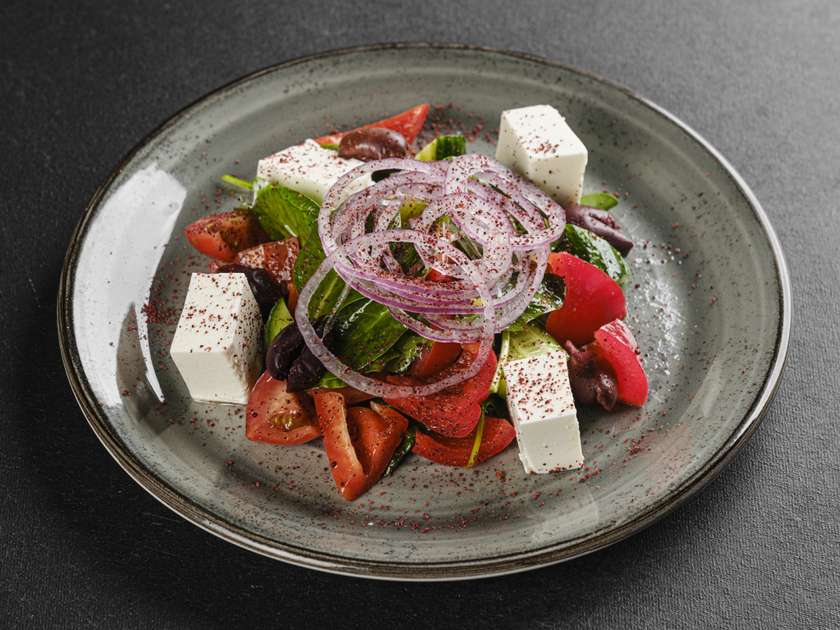 Greek Salad with Kalamata Olives