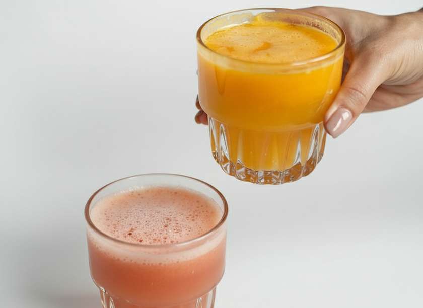 Fresh citrus juice