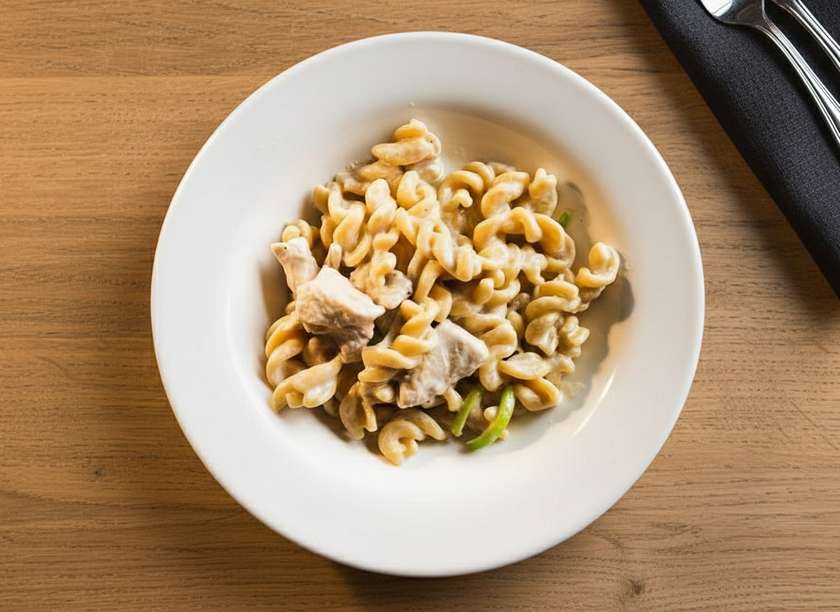 Pasta with chicken