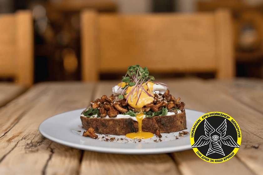 Chanterelle Toast with Poached Egg